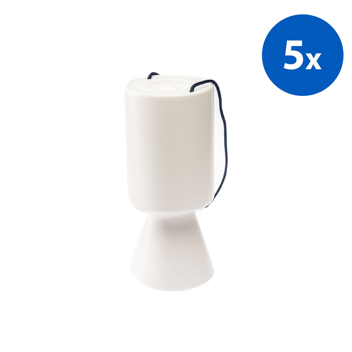 5x Polybox Handbox - White