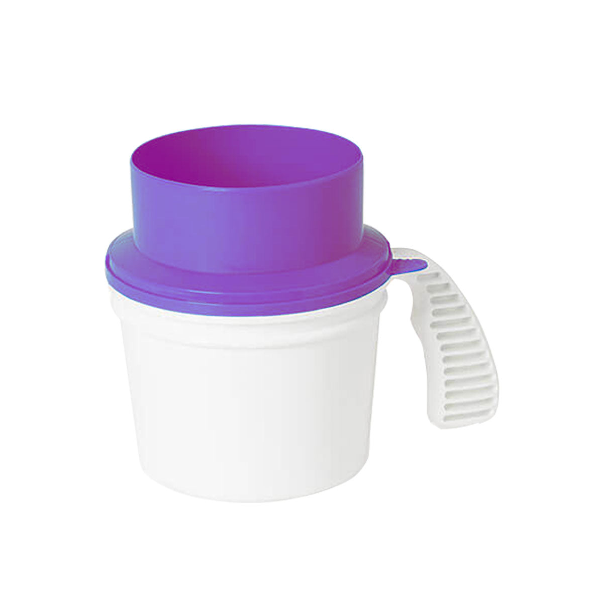 Collection Container Quick Drop Lid - Purple