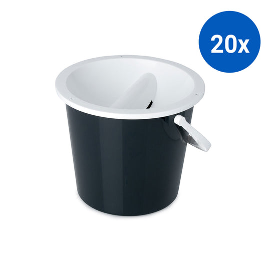 20x Collection Bucket - Black