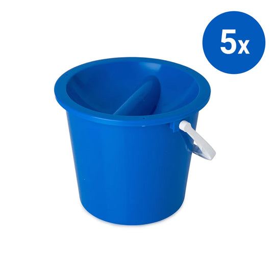 5x Collection Bucket - Blue