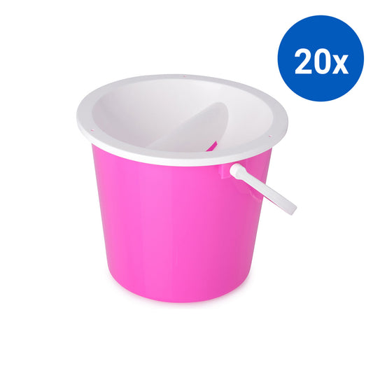 20x Collection Bucket - Pink