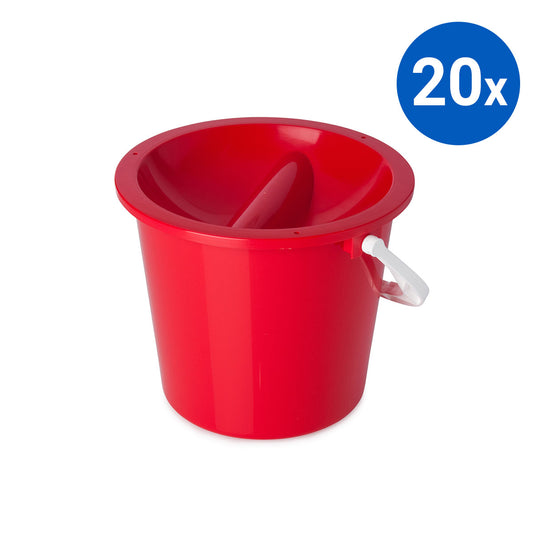 20x Collection Bucket - Red