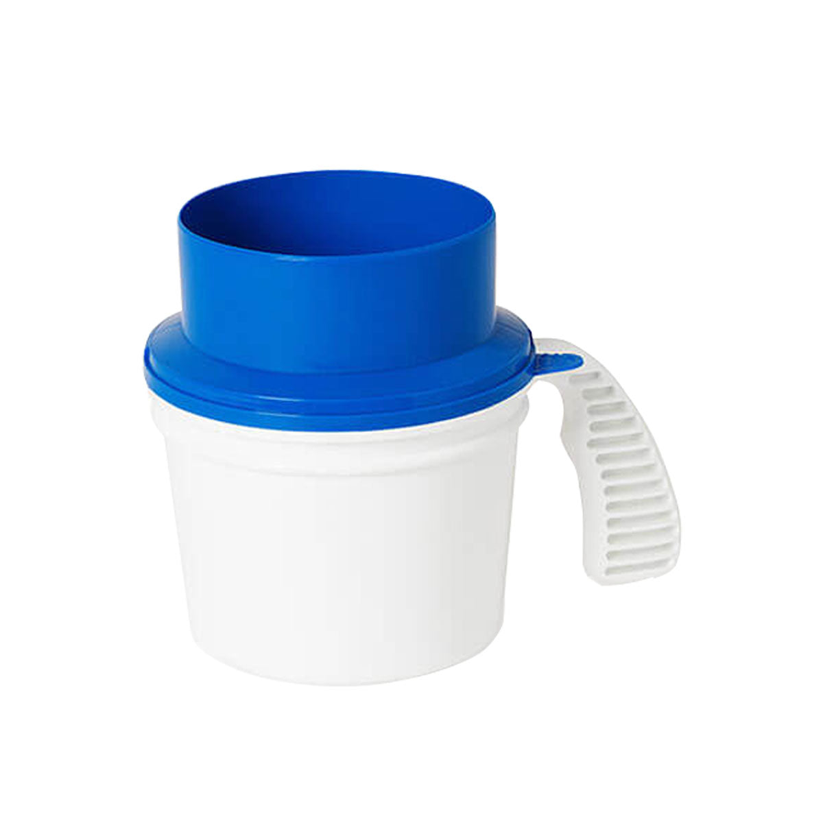 Collection Container Quick Drop Lid - Blue