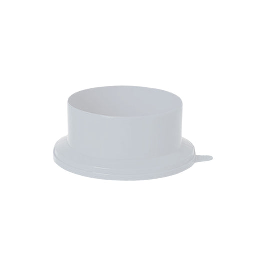 Collection Container Quick Drop Lid - White