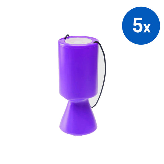 5x Polybox Handbox - Purple